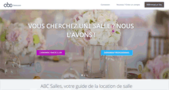 Desktop Screenshot of abcsalles.com